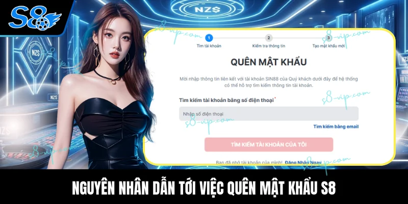 Quên Mật Khẩu S8 Và Các Cách Khôi Phục Nhanh Chóng Nguyên nhân dẫn tới việc quên mật khẩu S8