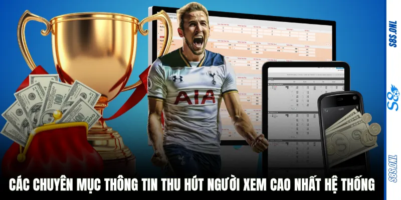 Các chuyên mục thông tin thu hút người xem cao nhất hệ thống