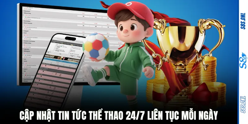 Cập nhật tin tức thể thao 24/7 liên tục mỗi ngày