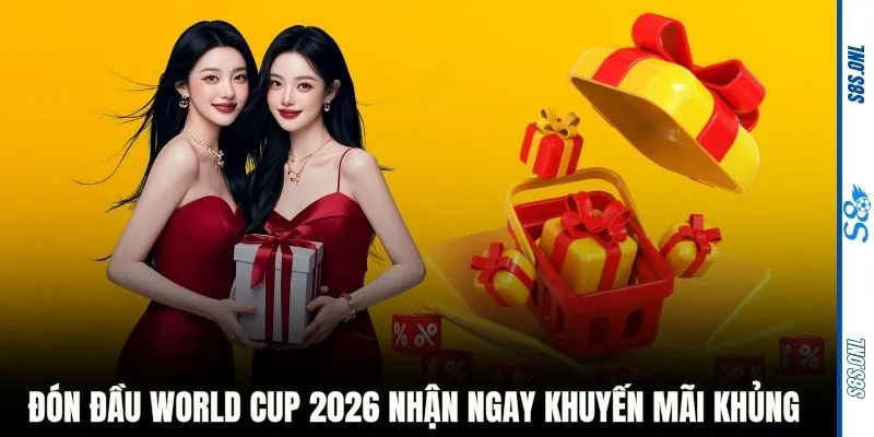 Đón đầu World Cup 2026 nhận ngay khuyến mãi khủng
