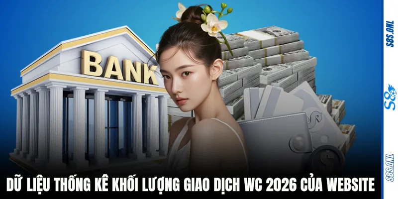 Dữ liệu thống kê khối lượng giao dịch WC 2026 của website