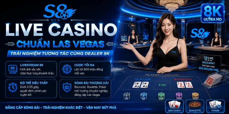 Trải nghiệm Live Casino tương tác với Dealer chất lượng 